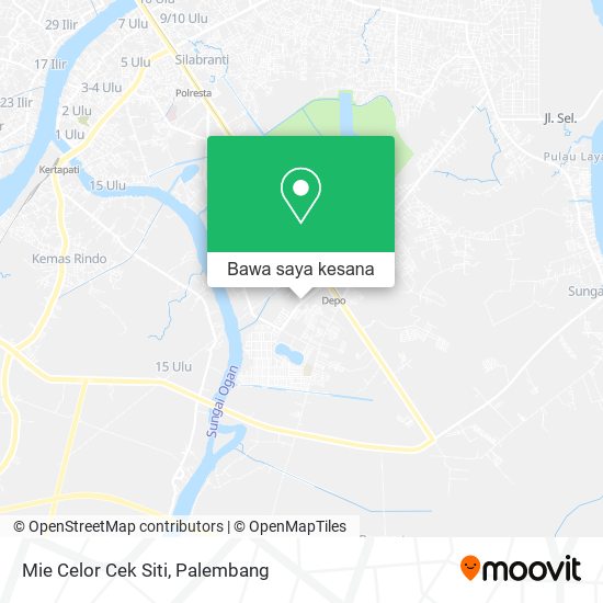 Peta Mie Celor Cek Siti