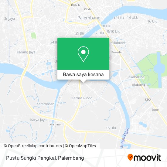 Peta Pustu Sungki Pangkal