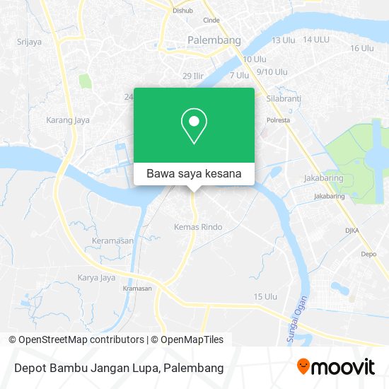 Peta Depot Bambu Jangan Lupa