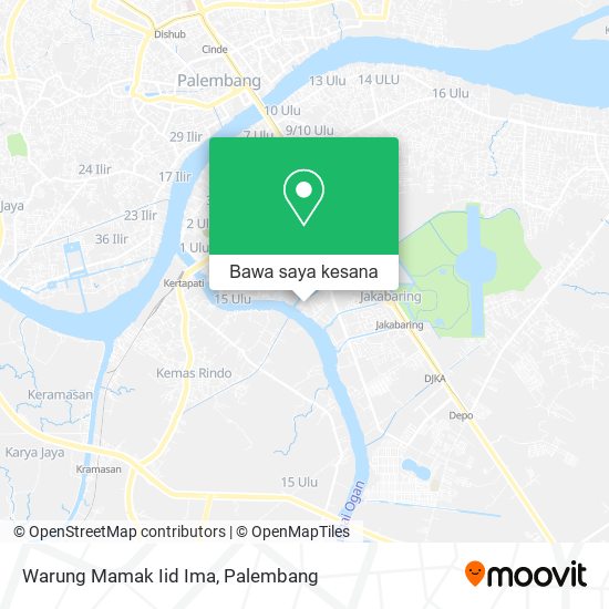 Peta Warung Mamak Iid Ima