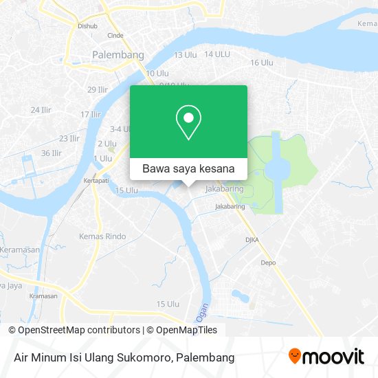 Peta Air Minum Isi Ulang Sukomoro