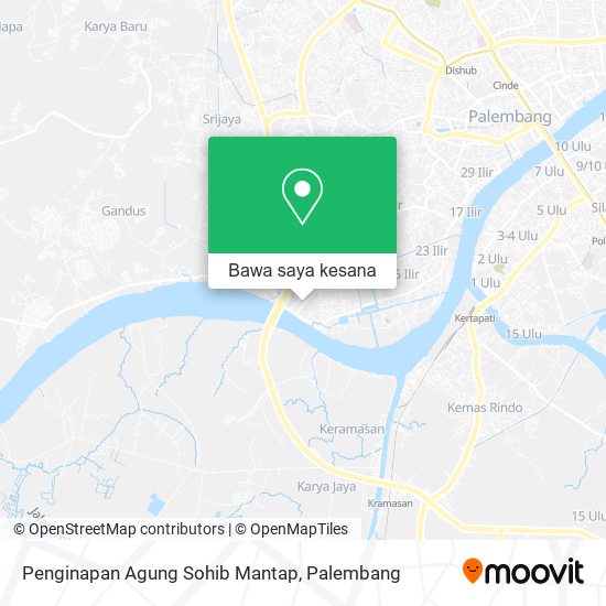 Peta Penginapan Agung Sohib Mantap