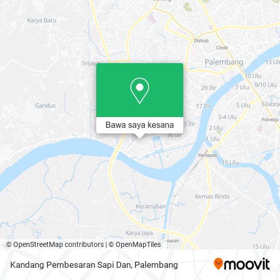 Peta Kandang Pembesaran Sapi Dan