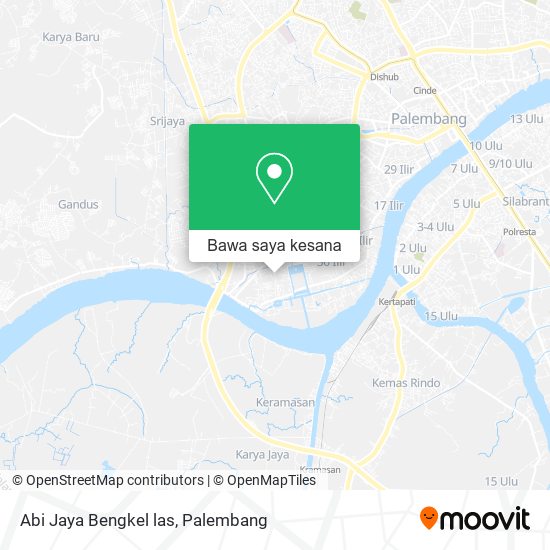 Peta Abi Jaya Bengkel las