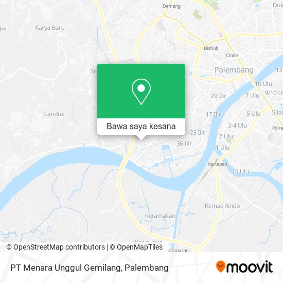 Peta PT Menara Unggul Gemilang
