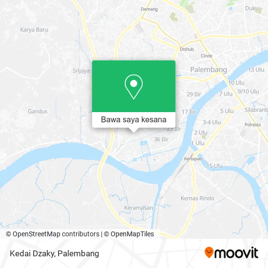 Peta Kedai Dzaky
