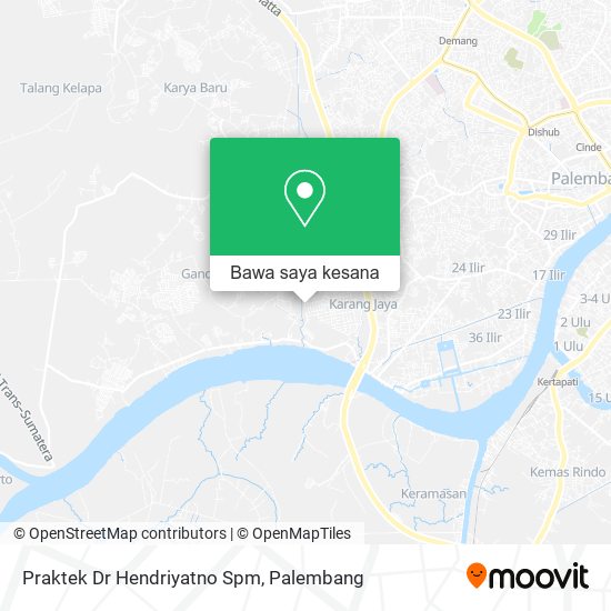 Peta Praktek Dr Hendriyatno Spm