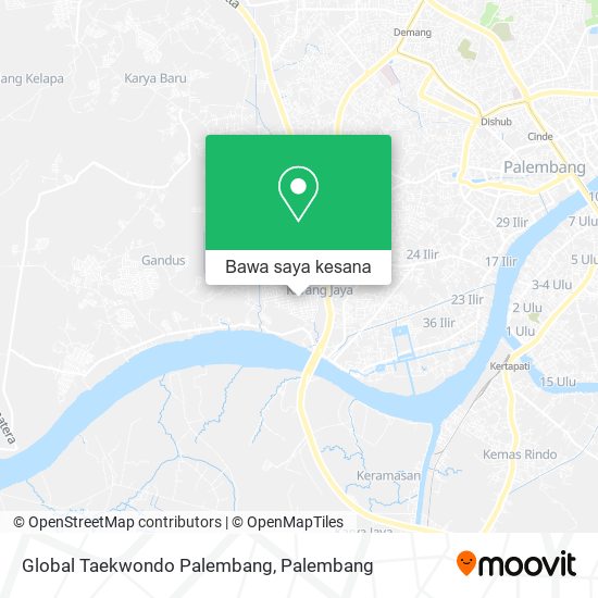 Peta Global Taekwondo Palembang