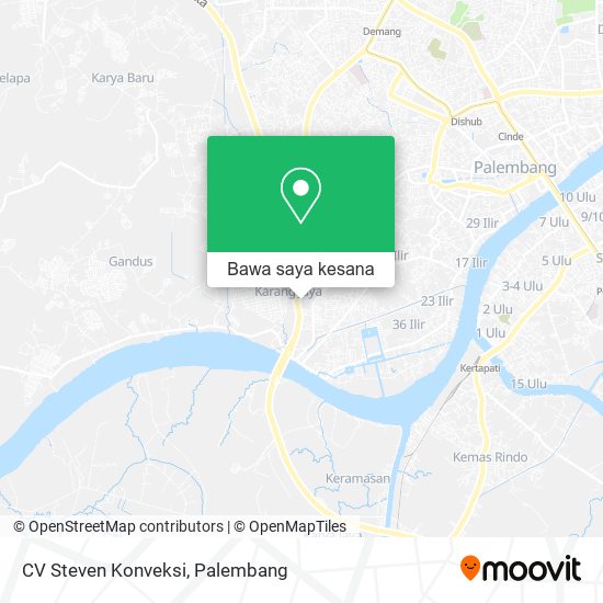 Peta CV Steven Konveksi