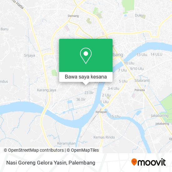 Peta Nasi Goreng Gelora Yasin