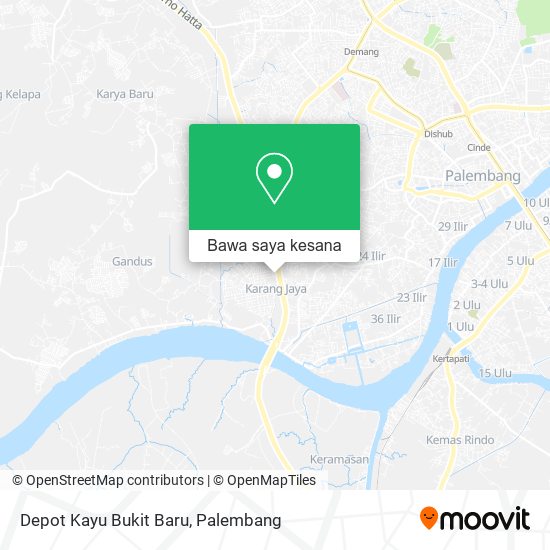 Peta Depot Kayu Bukit Baru