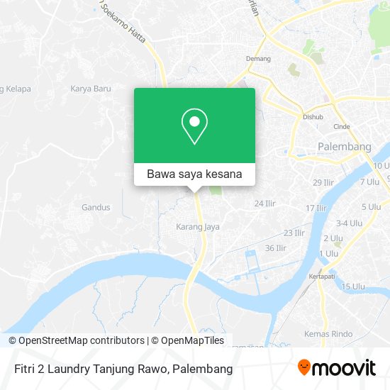 Peta Fitri 2 Laundry Tanjung Rawo