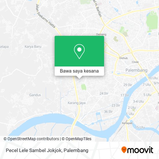 Peta Pecel Lele Sambel Jokjok