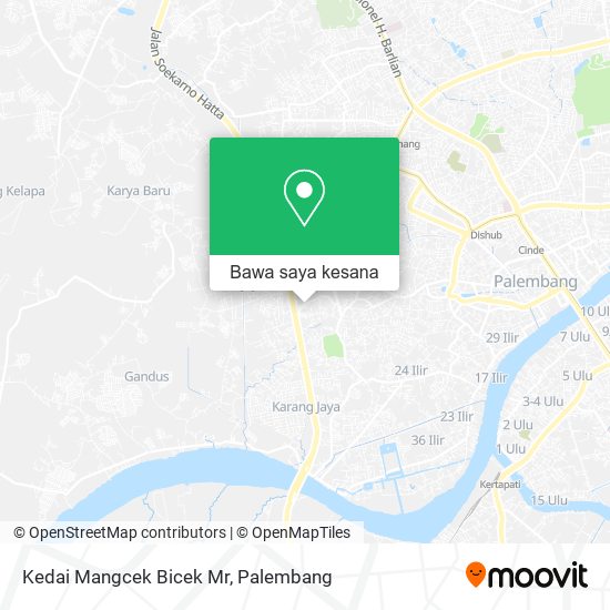 Peta Kedai Mangcek Bicek Mr