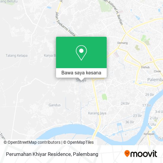 Peta Perumahan Khiyar Residence