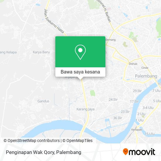 Peta Penginapan Wak Qory