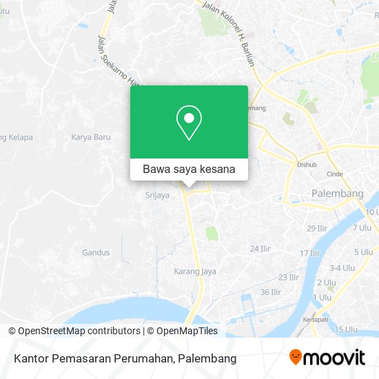 Peta Kantor Pemasaran Perumahan