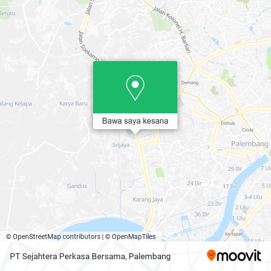 Peta PT Sejahtera Perkasa Bersama