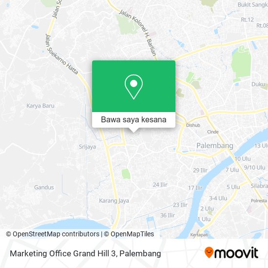 Peta Marketing Office Grand Hill 3