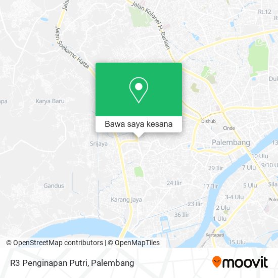 Peta R3 Penginapan Putri