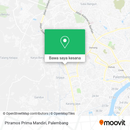 Peta Ptramos Prima Mandiri