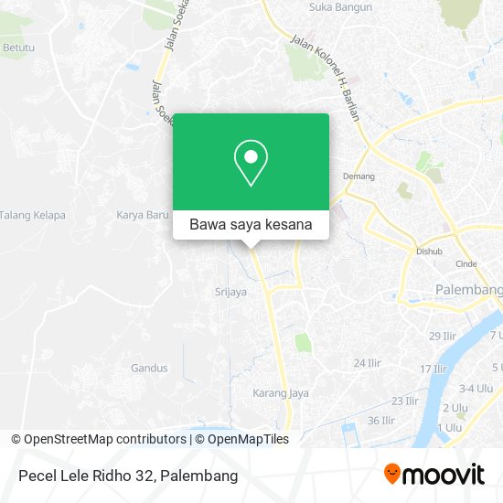 Peta Pecel Lele Ridho 32
