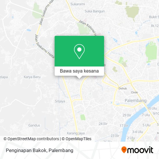 Peta Penginapan Bakok