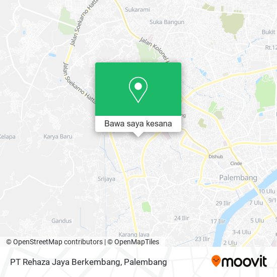 Peta PT Rehaza Jaya Berkembang