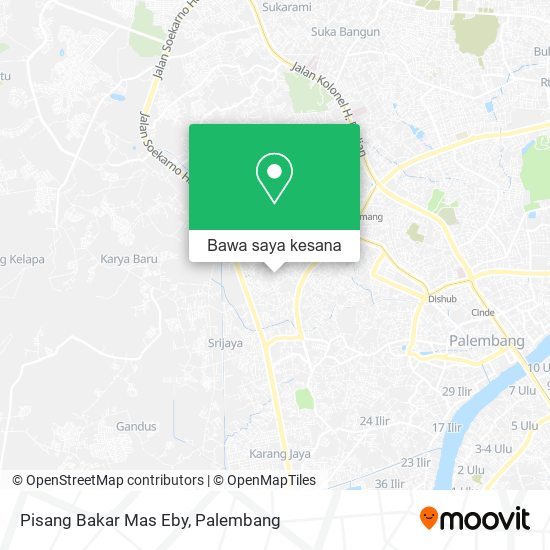 Peta Pisang Bakar Mas Eby