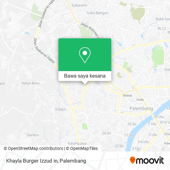 Peta Khayla Burger Izzud in