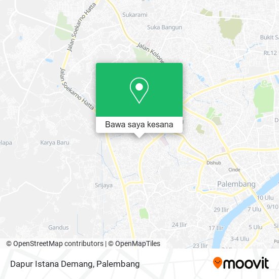 Peta Dapur Istana Demang