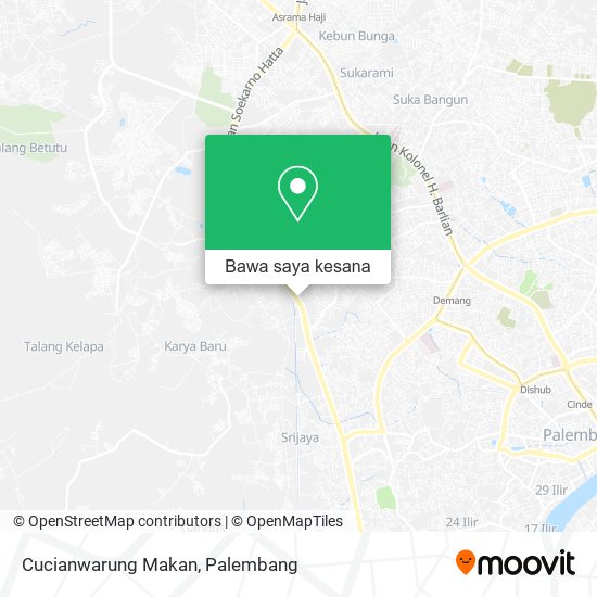 Peta Cucianwarung Makan