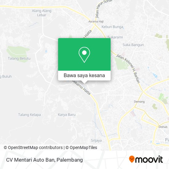 Peta CV Mentari Auto Ban