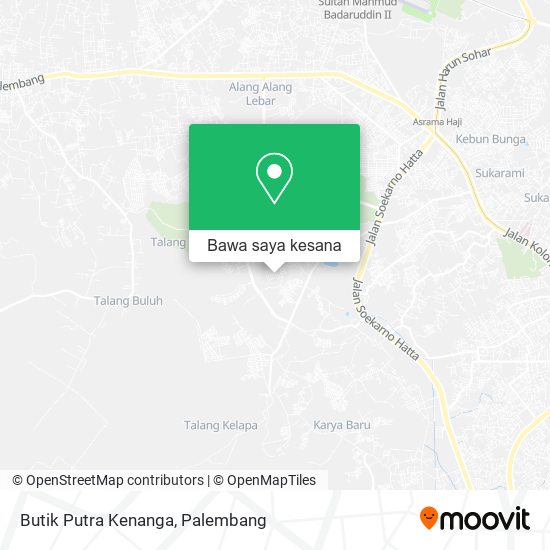 Peta Butik Putra Kenanga