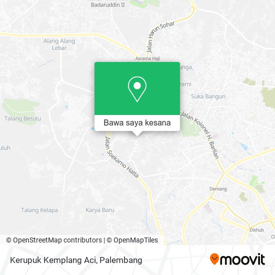 Peta Kerupuk Kemplang Aci