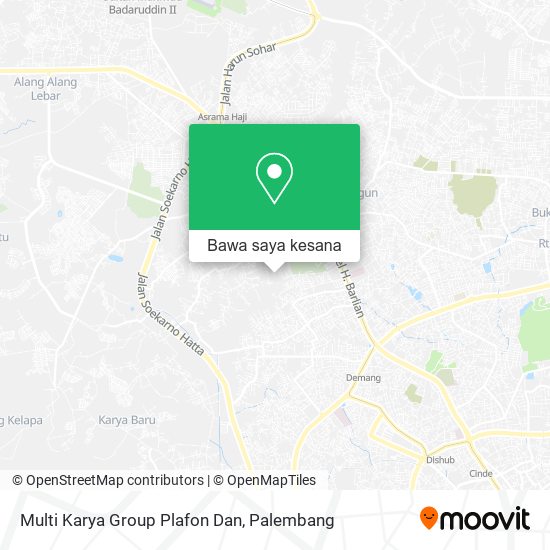 Peta Multi Karya Group Plafon Dan