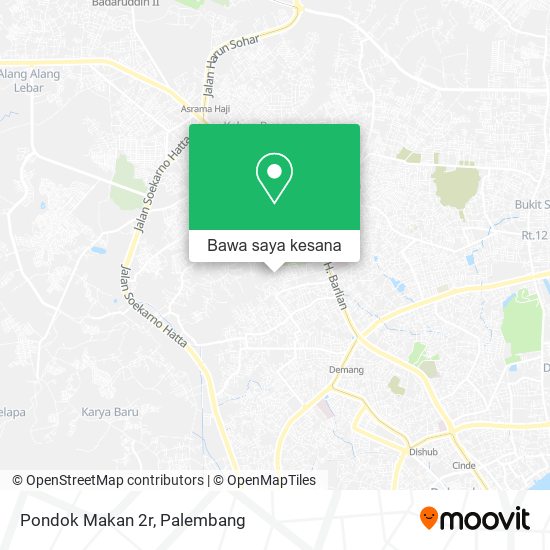 Peta Pondok Makan 2r