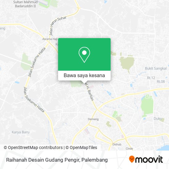 Peta Raihanah Desain Gudang Pengir