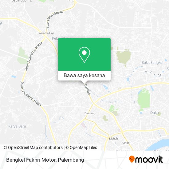 Peta Bengkel Fakhri Motor