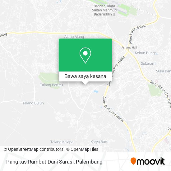 Peta Pangkas Rambut Dani Sarasi