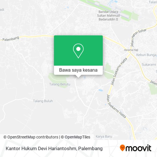 Peta Kantor Hukum Devi Hariantoshm
