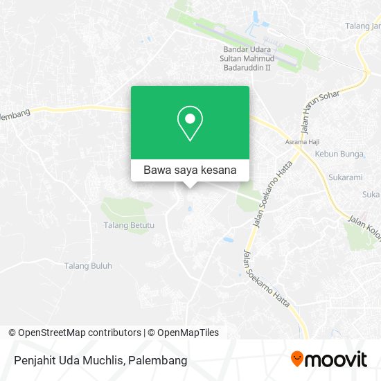Peta Penjahit Uda Muchlis