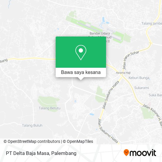 Peta PT Delta Baja Masa