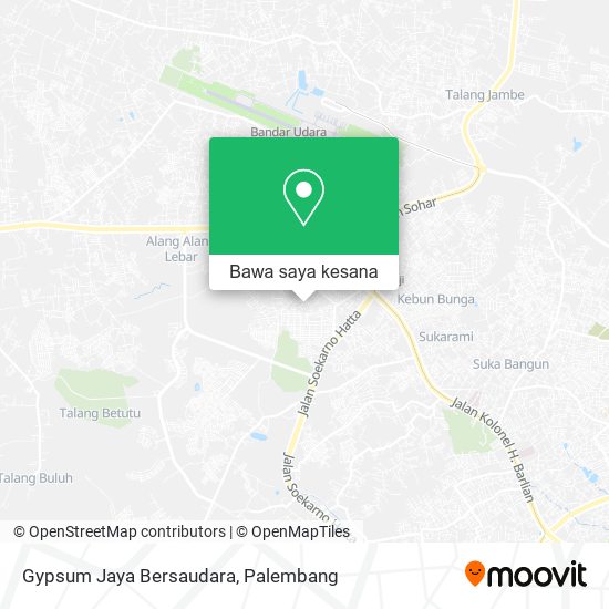 Peta Gypsum Jaya Bersaudara
