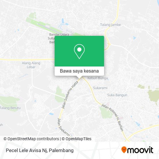 Peta Pecel Lele Avisa Nj