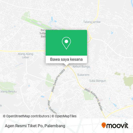 Peta Agen Resmi Tiket Po