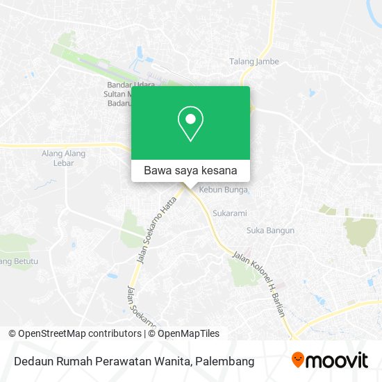 Peta Dedaun Rumah Perawatan Wanita