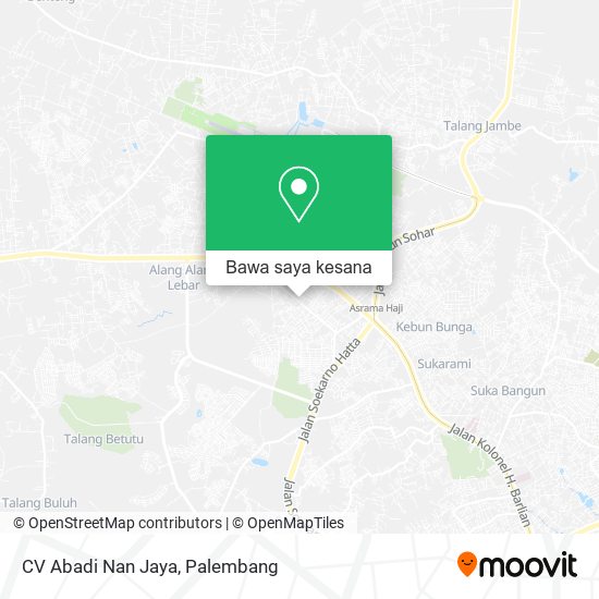 Peta CV Abadi Nan Jaya