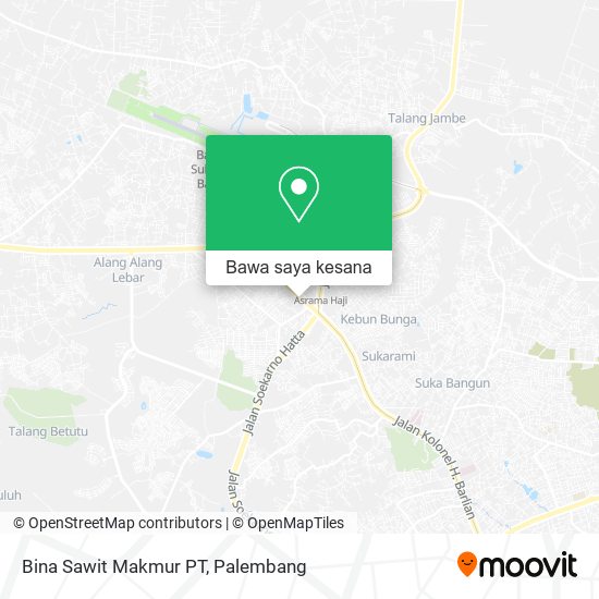 Peta Bina Sawit Makmur PT