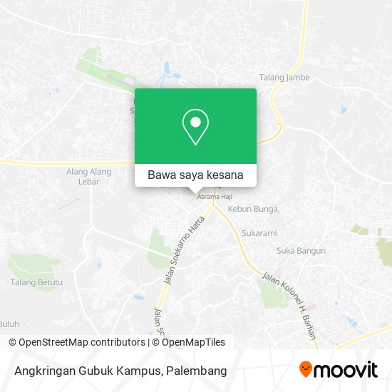 Peta Angkringan Gubuk Kampus
